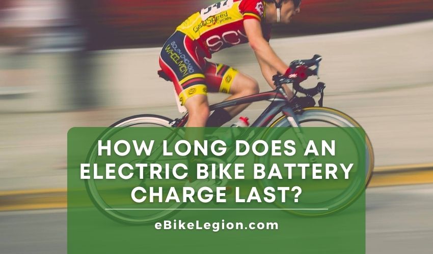 How Long Does An Electric Bike Battery Charge Last