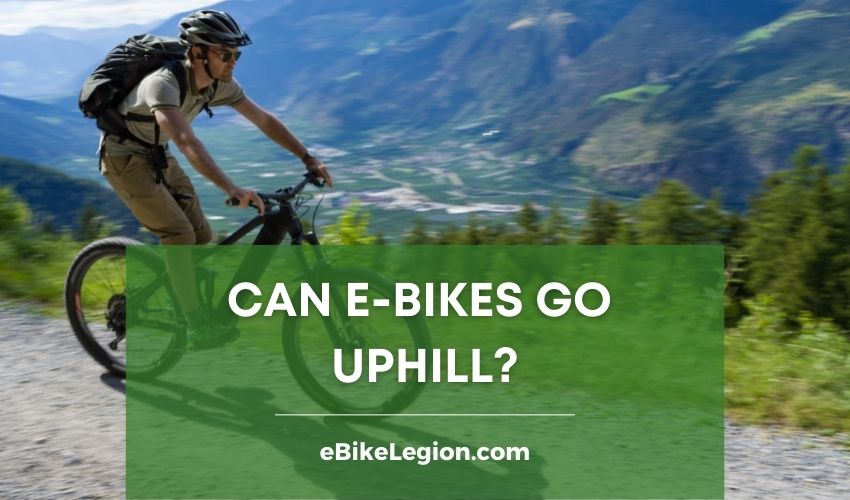 can an electric bike go uphill - Featured Image