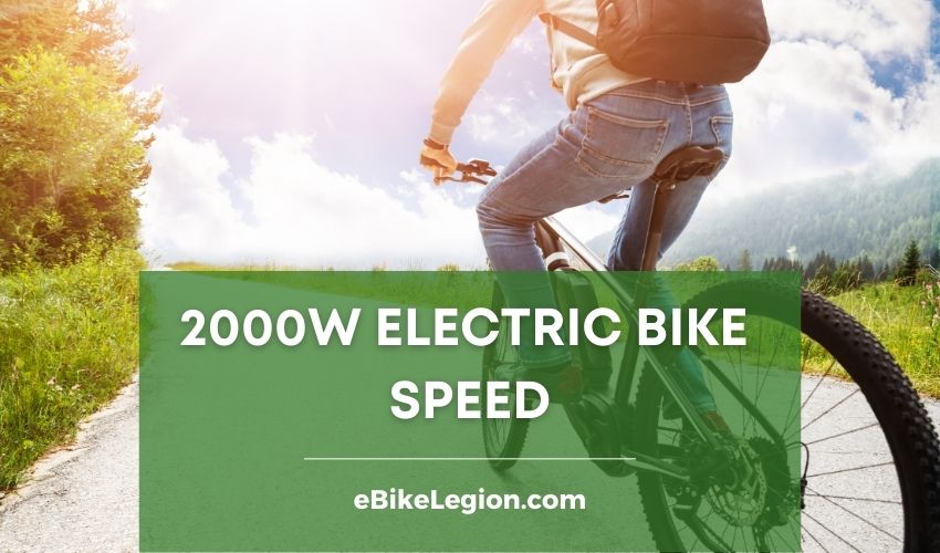how fast does a 2000w electric bike go - Featured Image